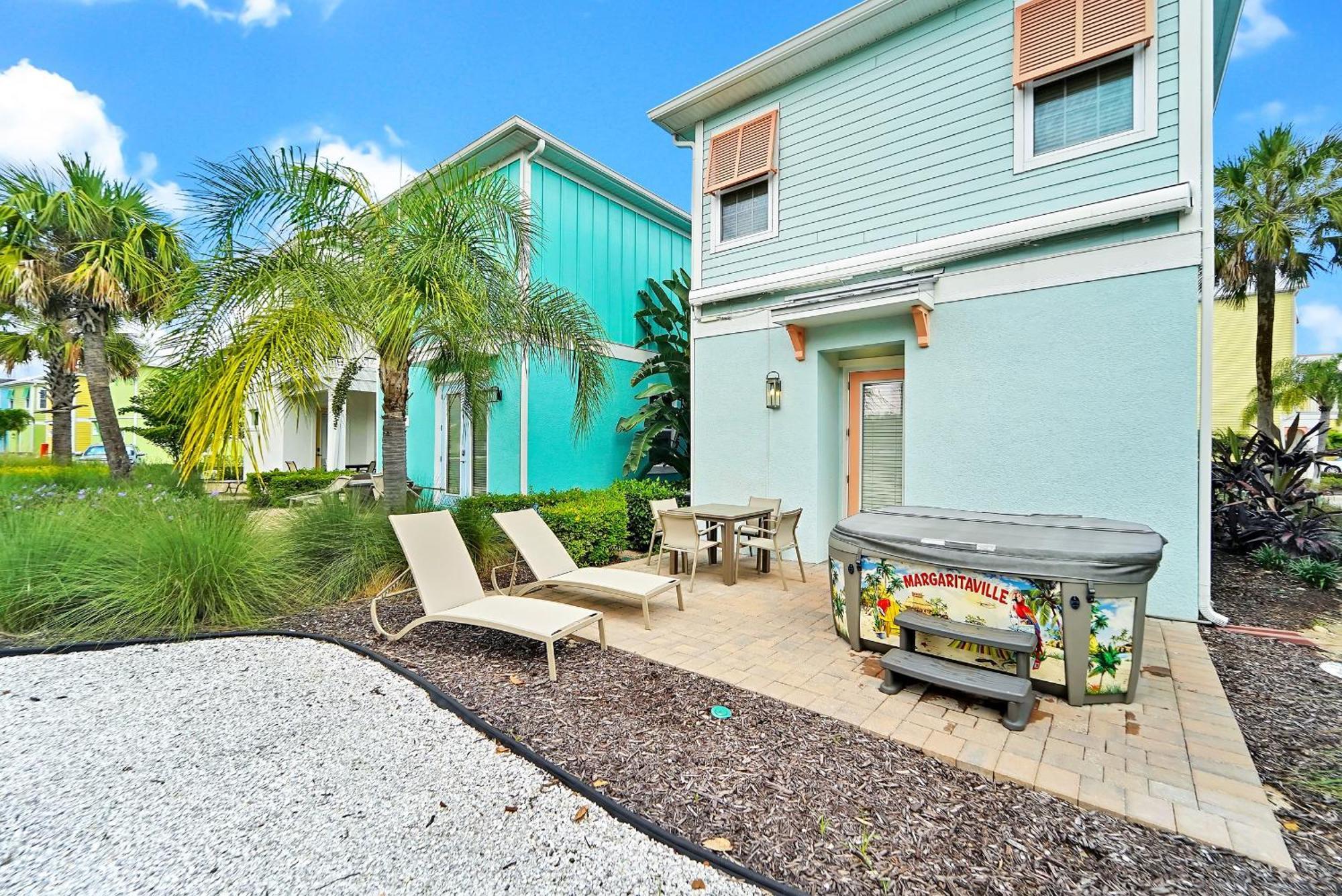 Tequila Sunrise Cottage With Private Hot Tub Near Disney With Margaritaville Resort Island H2O Access - 8008Dr Orlando Eksteriør billede